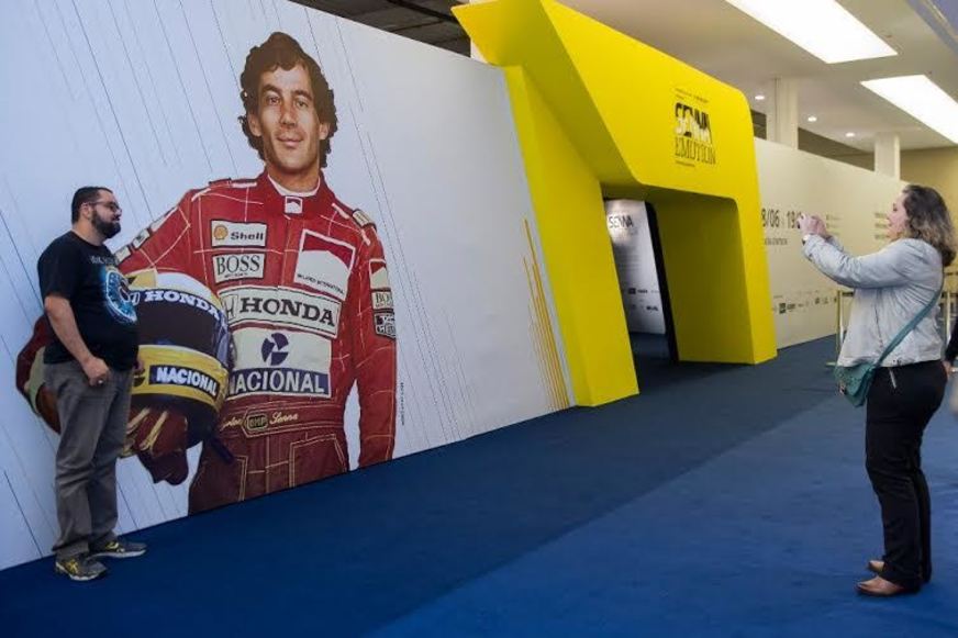 Eu Amo O Brasil Exposição Inédita E Gratuita Sobre Ayrton Senna Emociona Fãs Com 0181